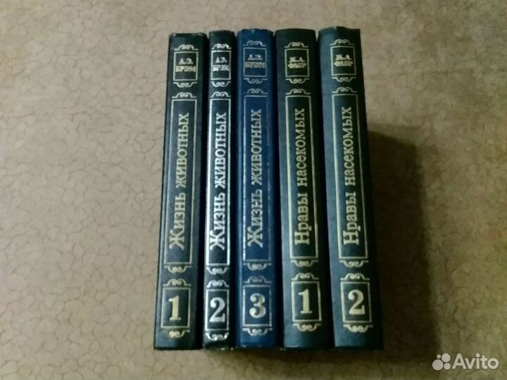 Книги о животных и насекомых