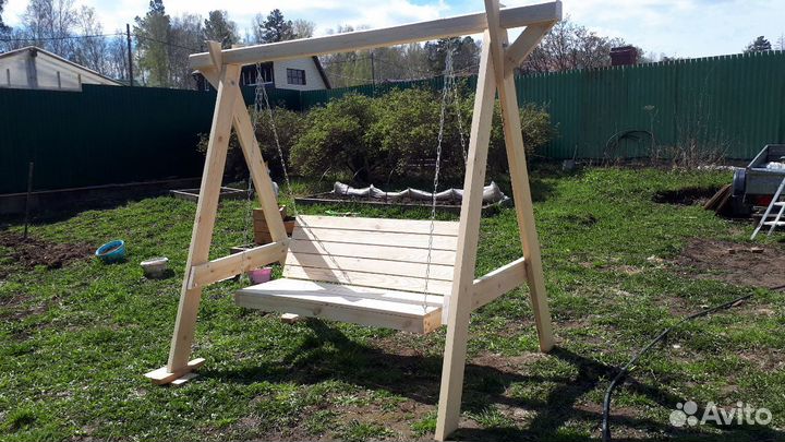 Качеля садовая