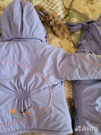 Зимний костюм для девочки 98