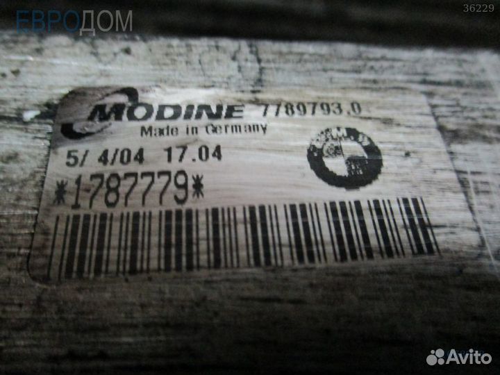 Интеркулер BMW E46 m47, m47n, m57, m47n2, m57n