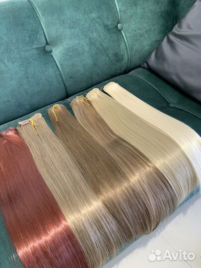 Волосы на заколках, волосы для наращивания