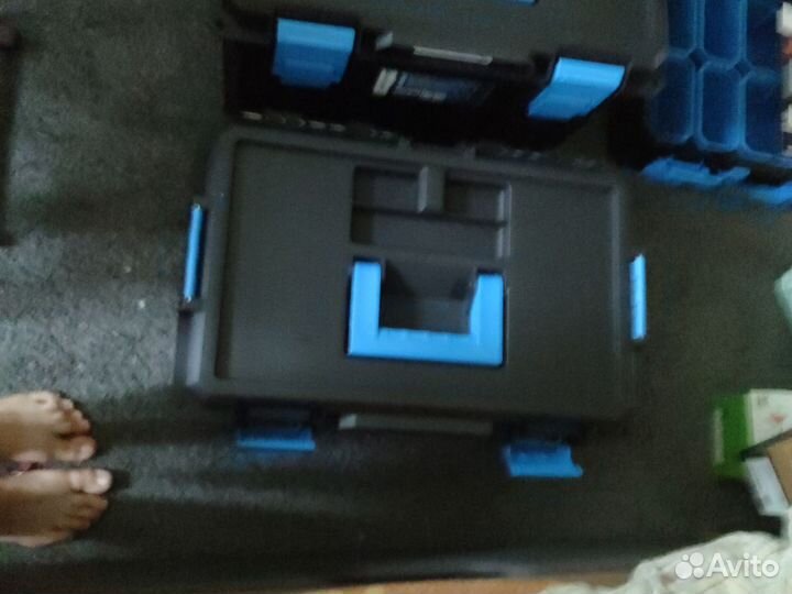 Ящик hogert тройной с телескопической ручкой