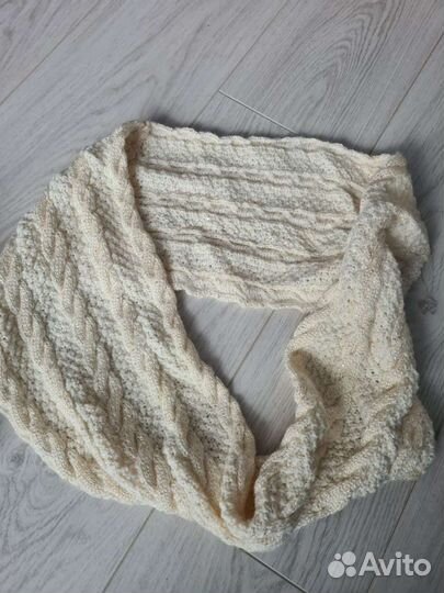 Шапка и снуд женский