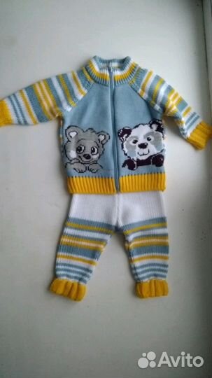 Вязаный костюм