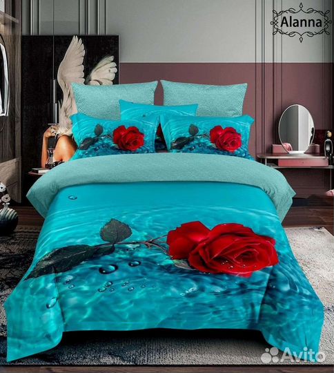 Постельное белье евро