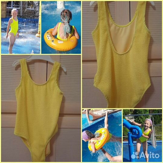 Слитный купальник GJ р.110-116, до 122