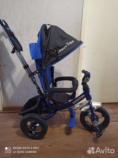 Велосипед с родительской ручкой