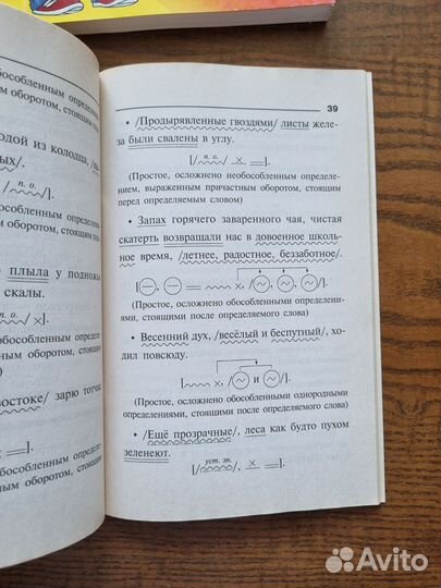 Справочники по русскому языку, опорный материал