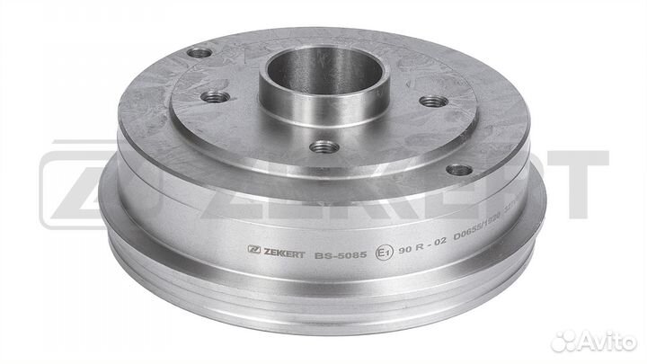 Барабан торм. зад. Renault Clio I II 91- Logan 07- Twingo 96