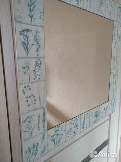 Зеркало квадратное Нефрит