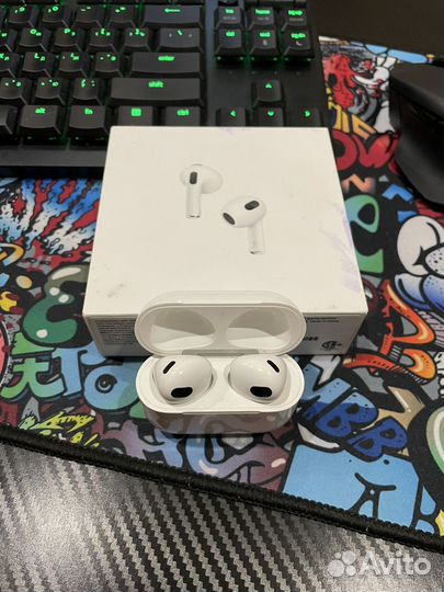 Беспроводные наушники apple airpods 3