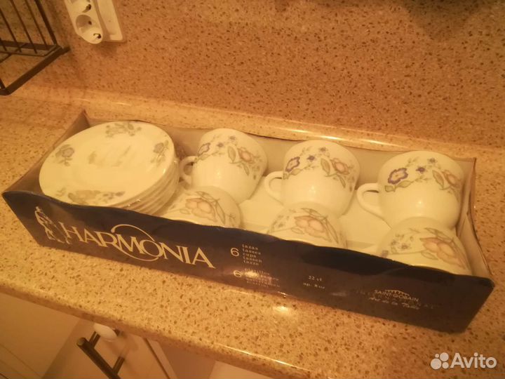 Чайный сервиз Crivisa Испания 6 персон