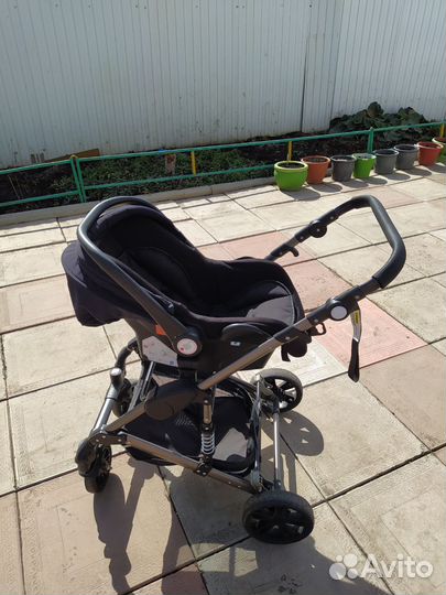 Коляска luxmom 3 в 1 бу