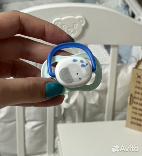 Соска пустышка avent 0-6 месяцев