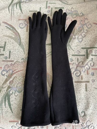 Перчатки длинные