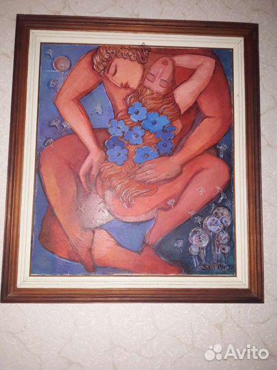 Картина маслом на холсте большая