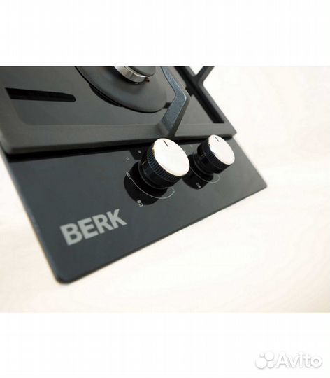 Газовая панель, черное стекло