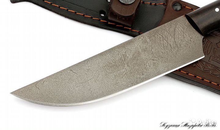 Нож Шеф-Повар №7 х12мф черный граб