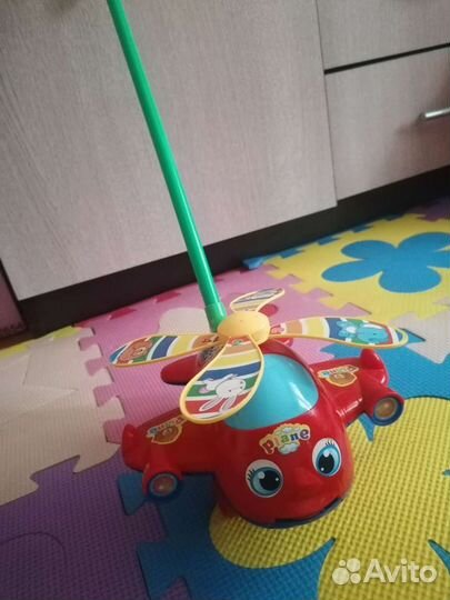 Вертолётик на колесиках