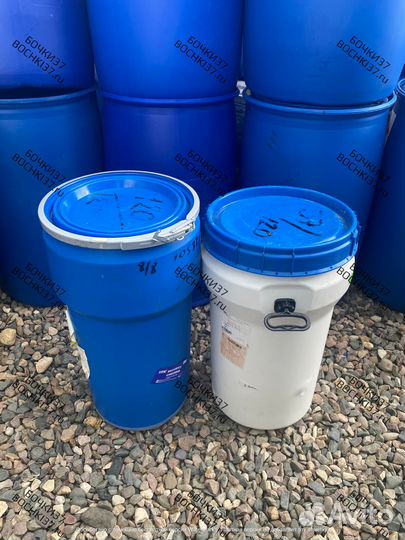 Бочка пищевая пластик 76л б/у