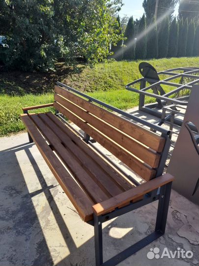 Уличная и парковая мебель(Лавка,табурет,шезлонги)