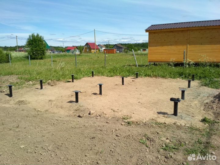 Винтовые сваи под ключ