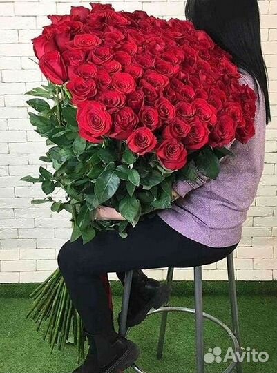 Высокие Розы Гиганты Доставка Круглосуточно
