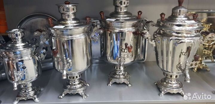 Самовар уголный востановленный