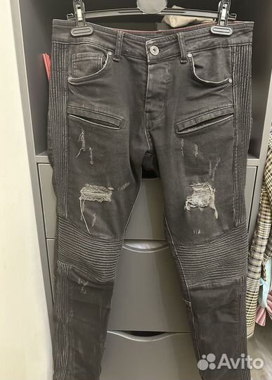 Джинсы amiri / balmain type