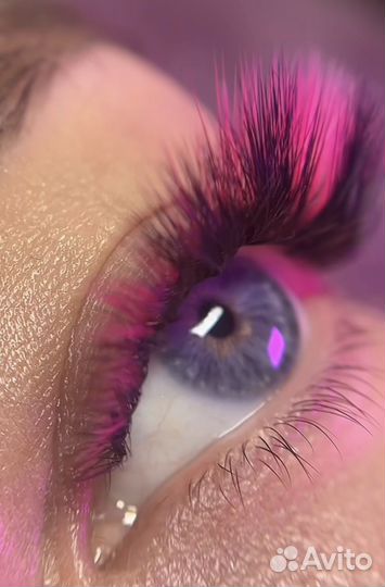 Наращивание ресничек