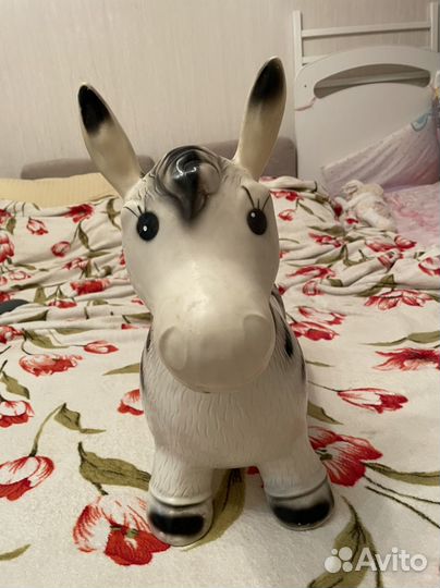Ослик резиновый прыгун