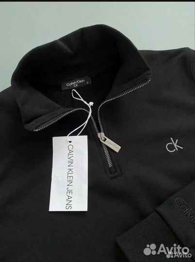 Свитер полузамок calvin klein