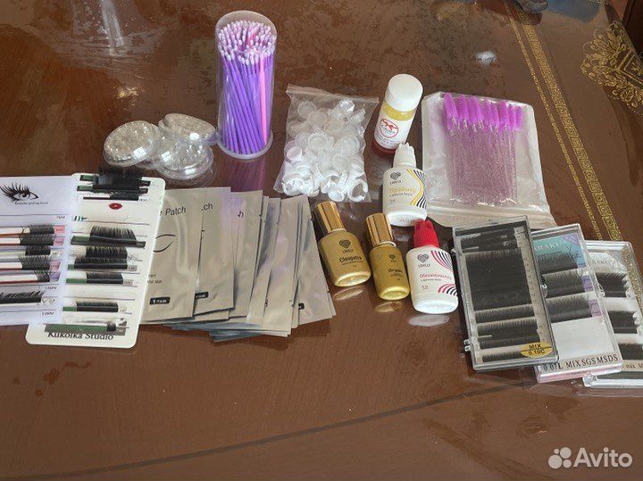 Для наращивания ресниц, расходный материал