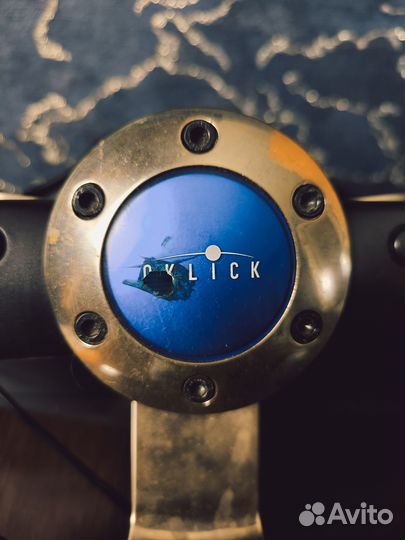 Игровой руль для пк oklick w-3 sportline