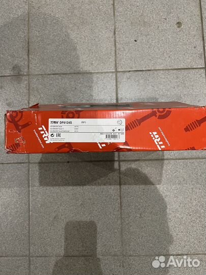 Тормозные диски передние TRW 340 мм