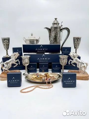 Серебро столовое, посуда,изделия 925/916/875 проба