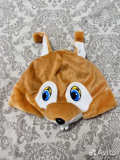 Шапка Белка Бельчонок