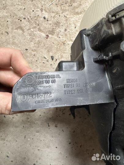 Фара nissan juke