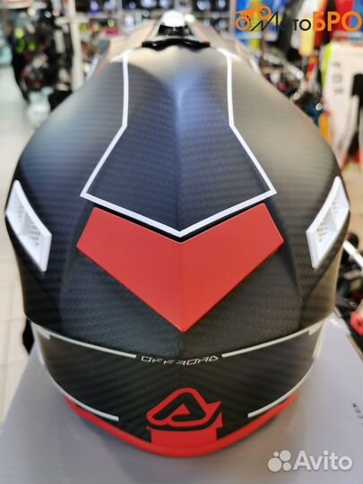 Шлем карбоновый Acerbis steel carbon 22-06 Black/R