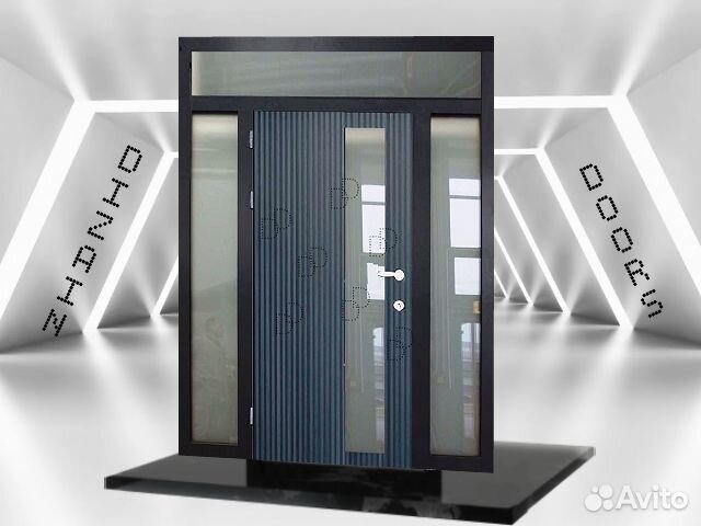 Парадная металлическая входная дверь DD-098