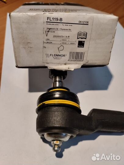 Наконечник рулевой тяги mazda 121,323/KIA Pride