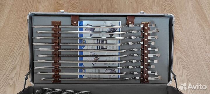 KO/1141 Konig набор для шашлыка в кейсе