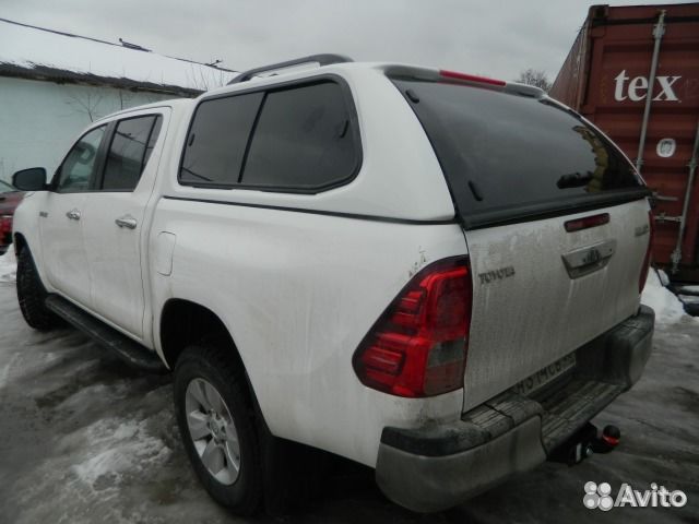 Кунг TF tops S1 toyota hilux NEW 2016+ В цвете 1D6