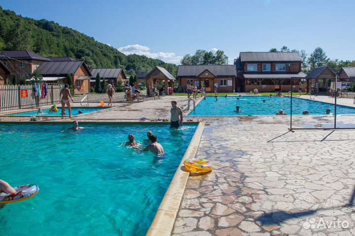 Термальные источники / Гуамское ущелье из Ростова