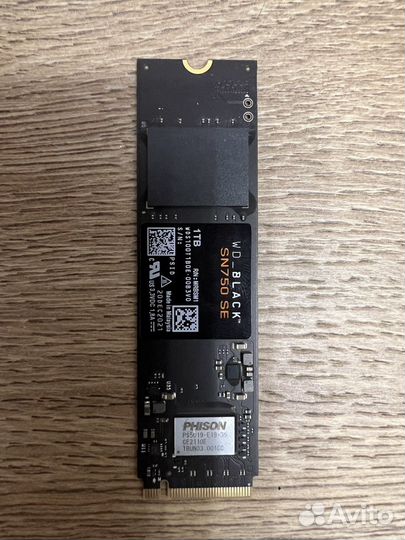 SSD диск 1Tb WD Black sn750se