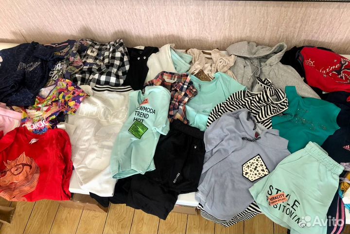 Одежда пакетом для девочки 140 146
