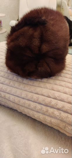 Шапка зимняя норковая женская