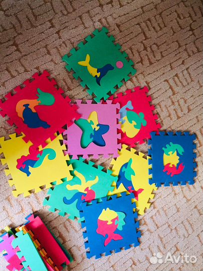 Развивающий коврик пазл