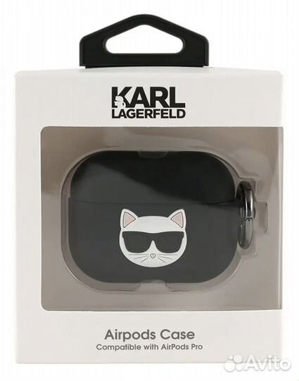 Чехол для наушников airpods pro karl lagerfeld