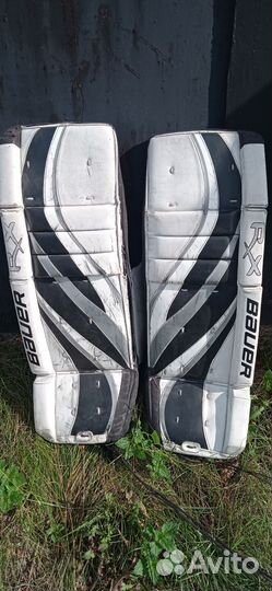 Вратарские щитки bauer 30+1